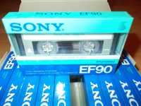 Для коллекционирования аудиокассеты SONY EF improved 60 / 90 (1986г.)