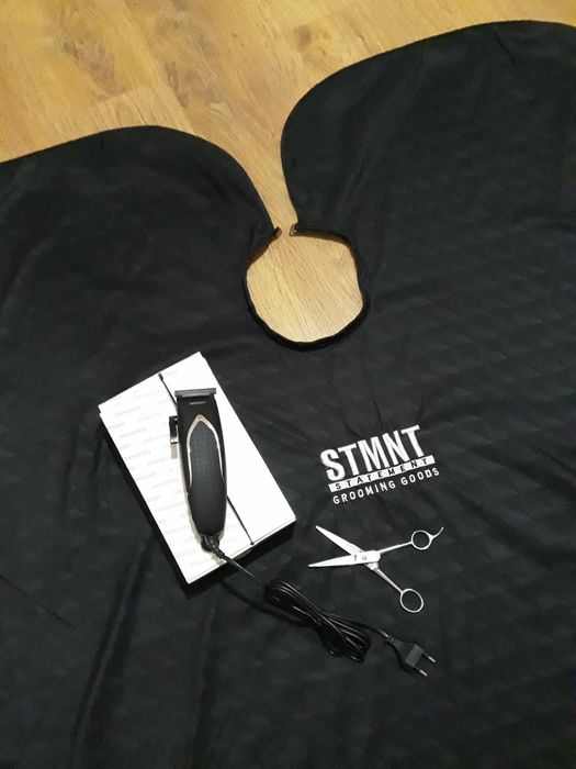 STMNT накидка для перукаря барбериста пеньюар парикмахера для стрижки