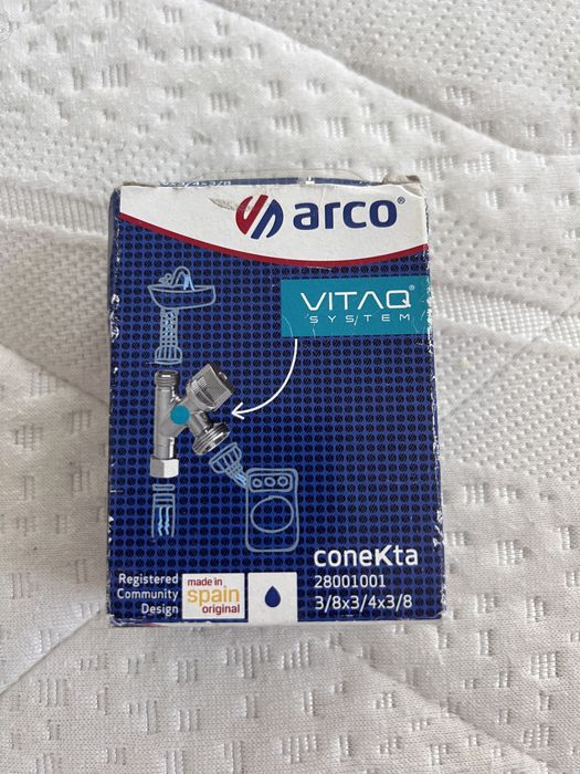 Arco Zawór kulowy skośny 3/8x3/4x3/8