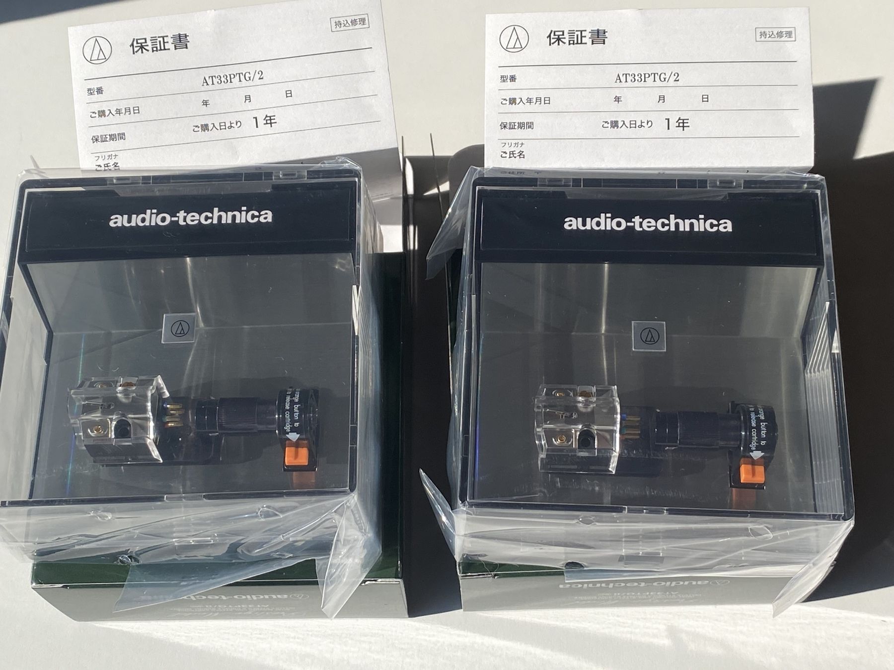 Новые Головки звукоснимателя Audio-Technica AT33PTG/II