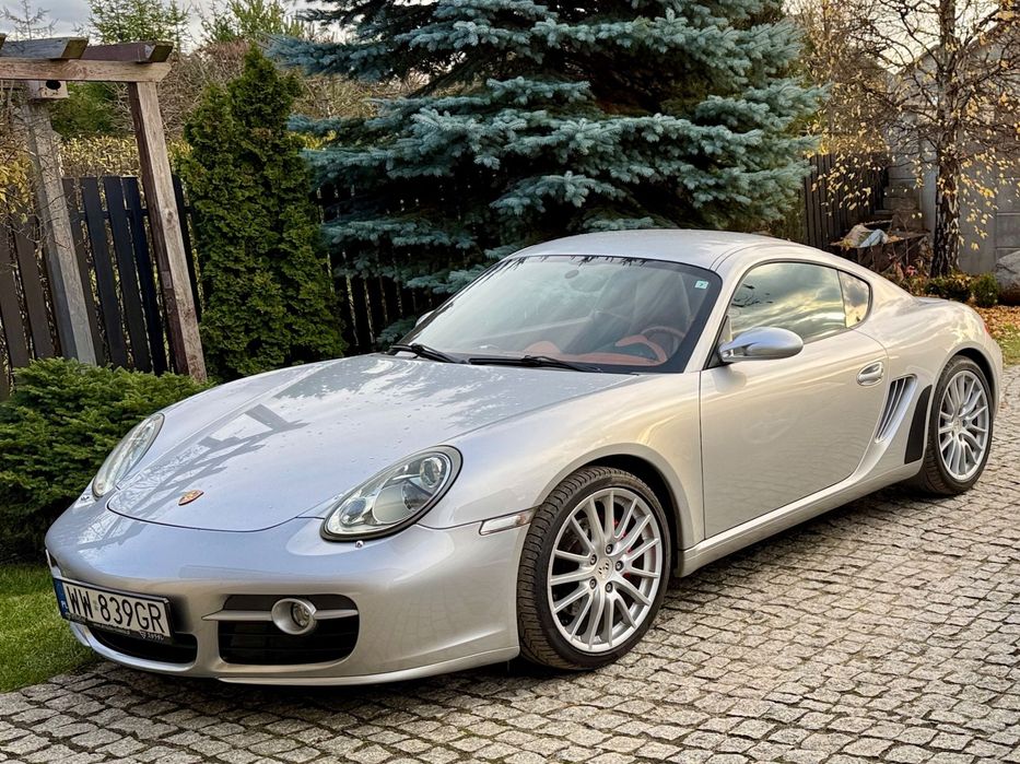 Porsche Cayman S 3.4 boxer 6 cylindrów | Manual | Sport Chrono | PASM | Pełna skóra |