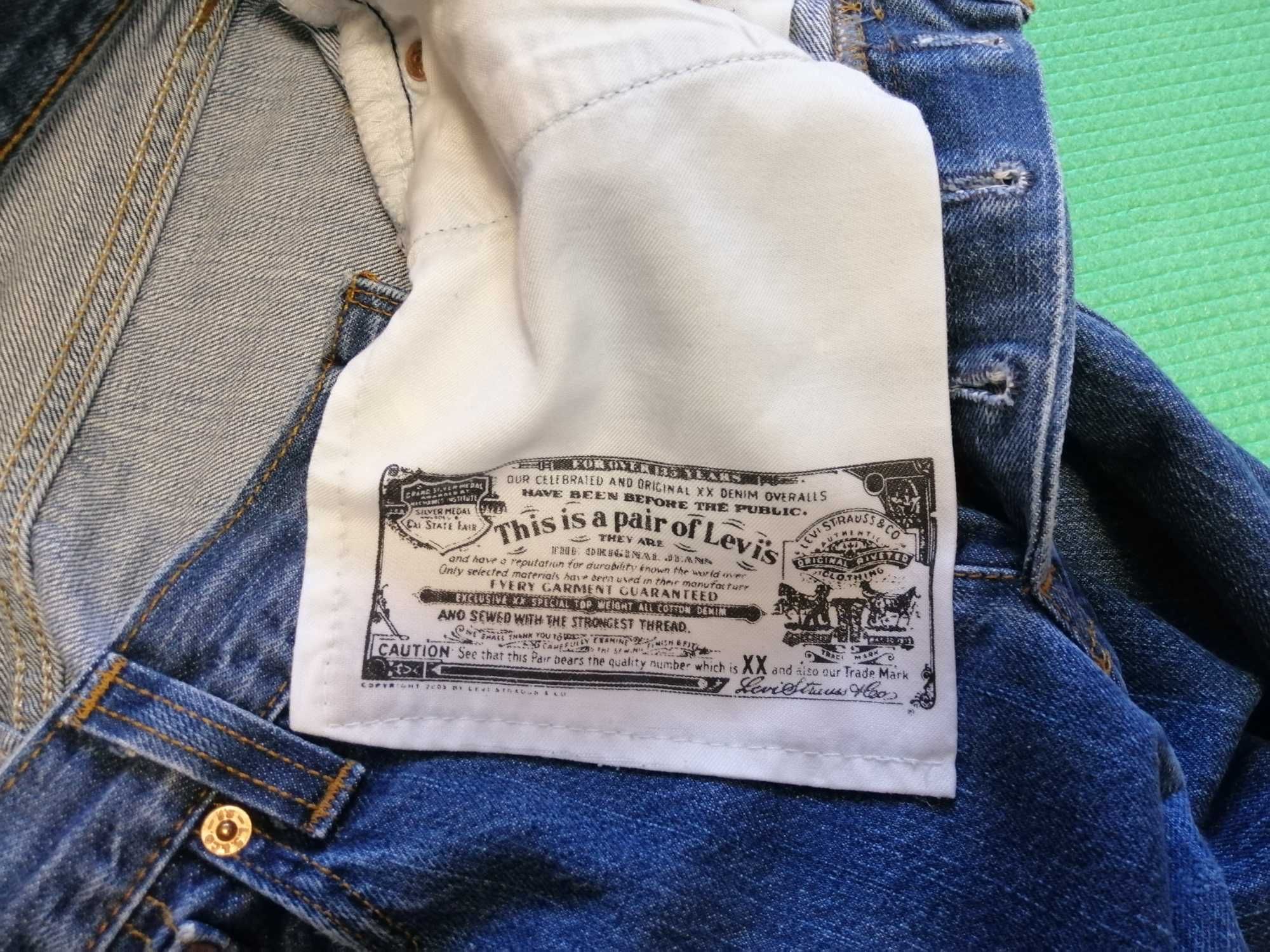 Фірмові Джинси Levi's 501 (Оригінал)