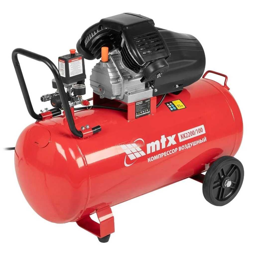 Компресор повітряний MTX 100л 2.9кВт 400л/хв компрессор