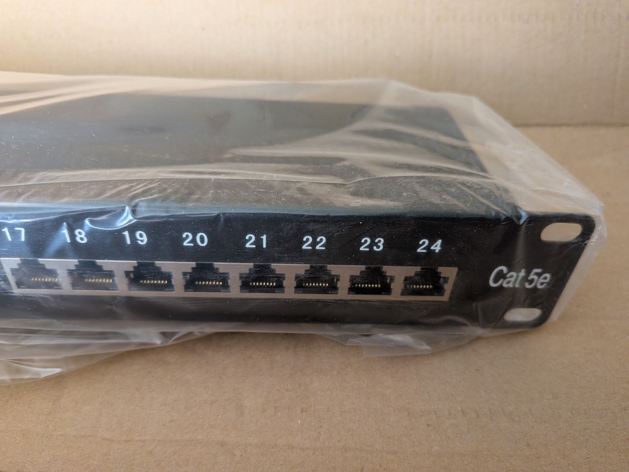 Painel RJ45 blindado Cat.5E