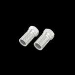 Wtyk antenowy COAX F śr. 6,8mm Metalowy 2 szt. HAMA