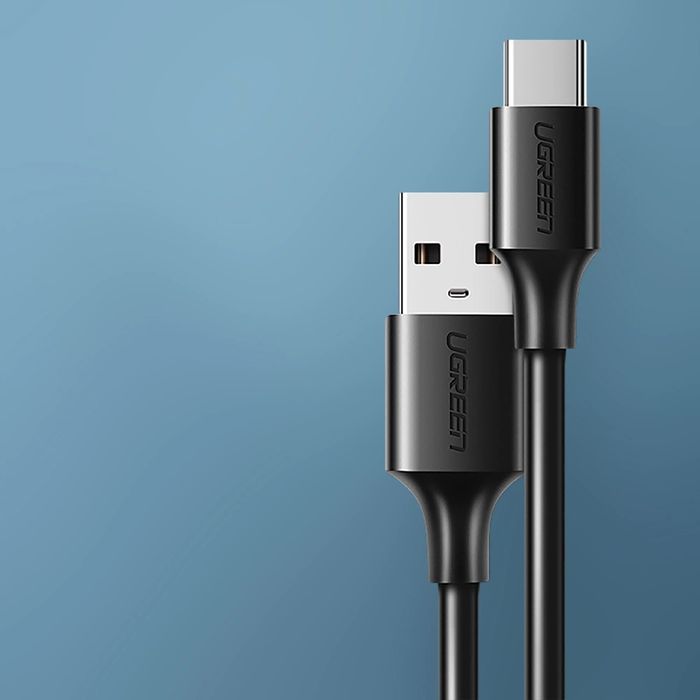 Ugreen kabel przewód USB - USB Typ C Quick Charge 3.0 3A 0,25m czarny