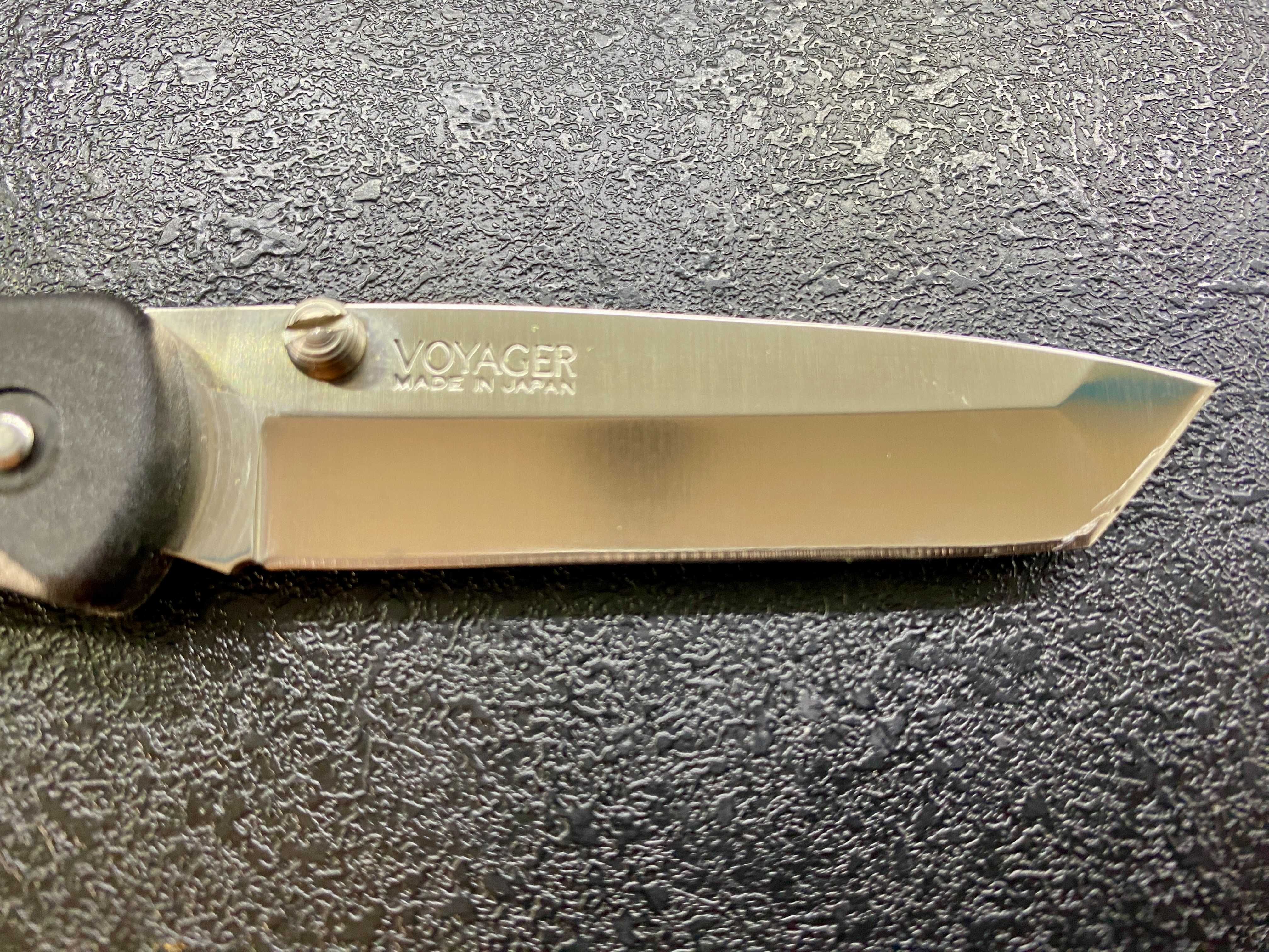 Cold Steel Voyager Medium Tanto. Made in Japan