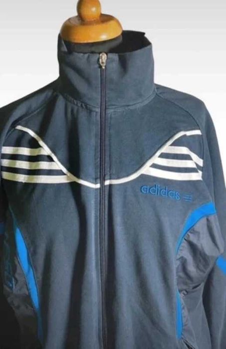 Fajna rozpinana bluza Adidas klasyczny fason i Krój retro style retro