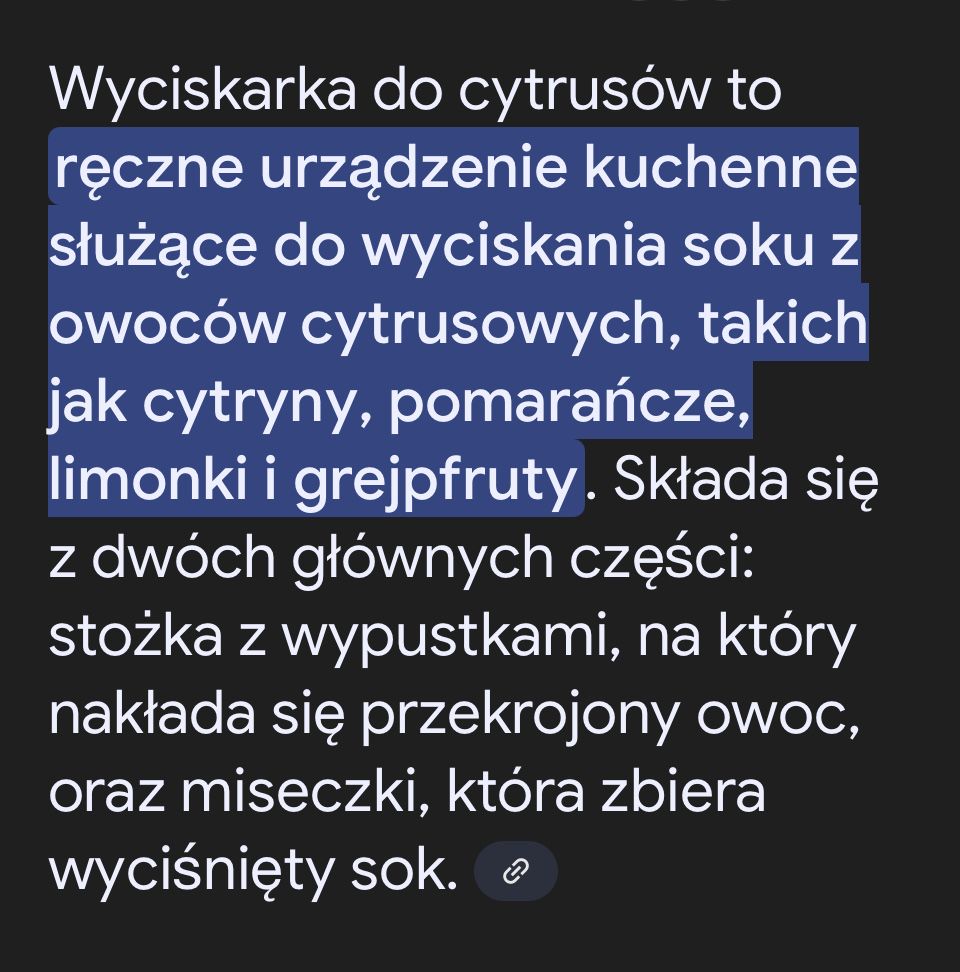 Wyciskarka do cytryn PRL