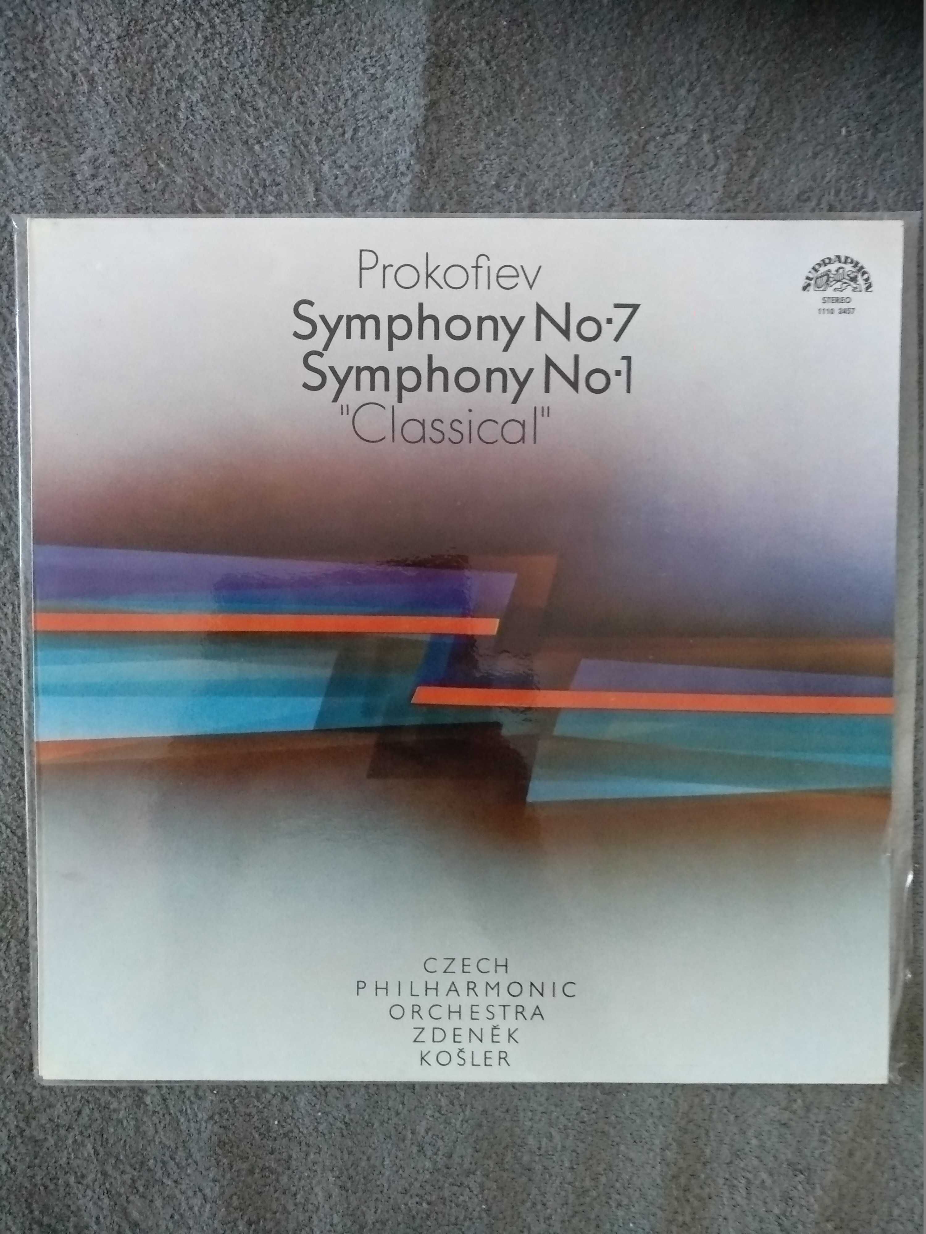 Prokofiev, Czech Philharmonic Orchestra– Symphony No. 7 /  No.1