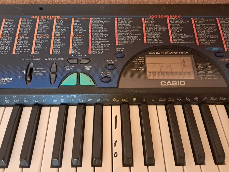 Синтезатор casio ctk-495