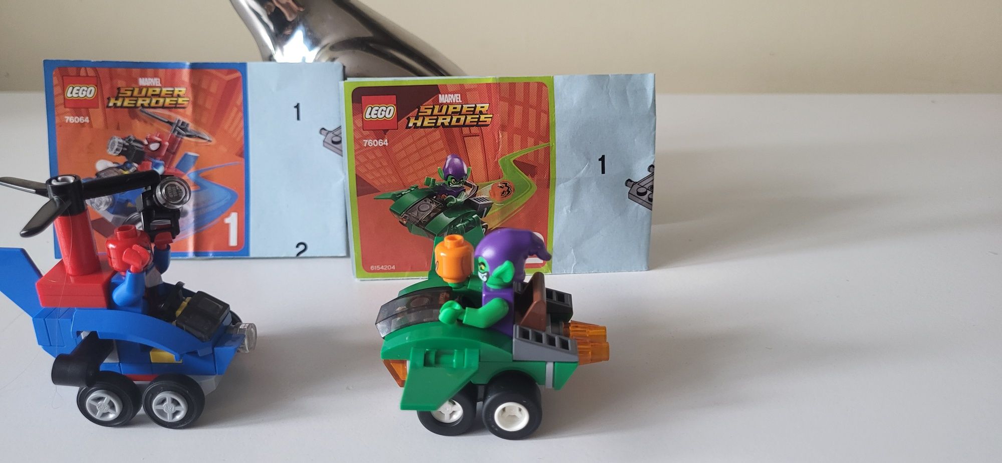 Lego Super Heroes 76064 Spiderman vs Green Goblin używany komplet