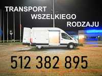 Przeprowadzki, transport, 7dni w tygodniu.