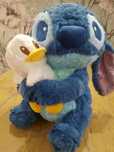 Stitch z kaczuszką maskotka Stich pluszak przytulanka prezent duży 35