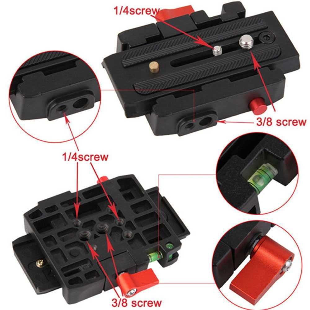 Быстросъемная площадка P200 для Manfrotto 577 701HDV 561B Benro S4 501