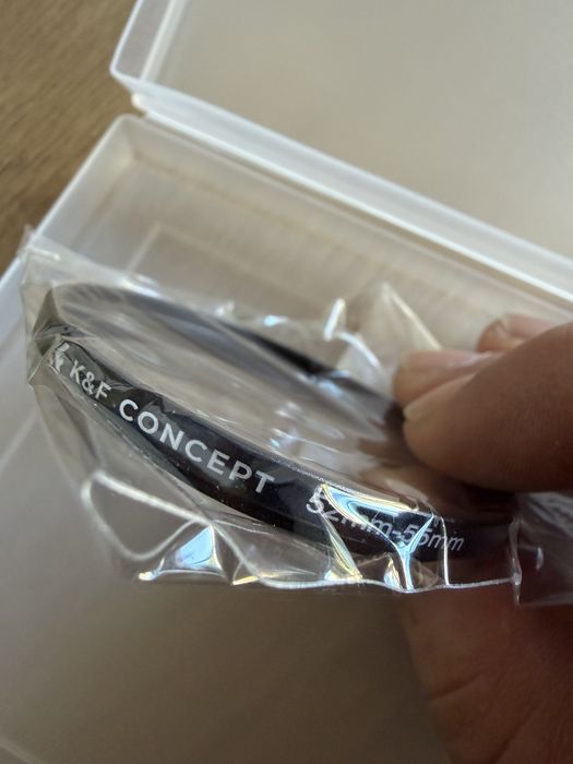 Adaptador K&F  52 to 55 mm