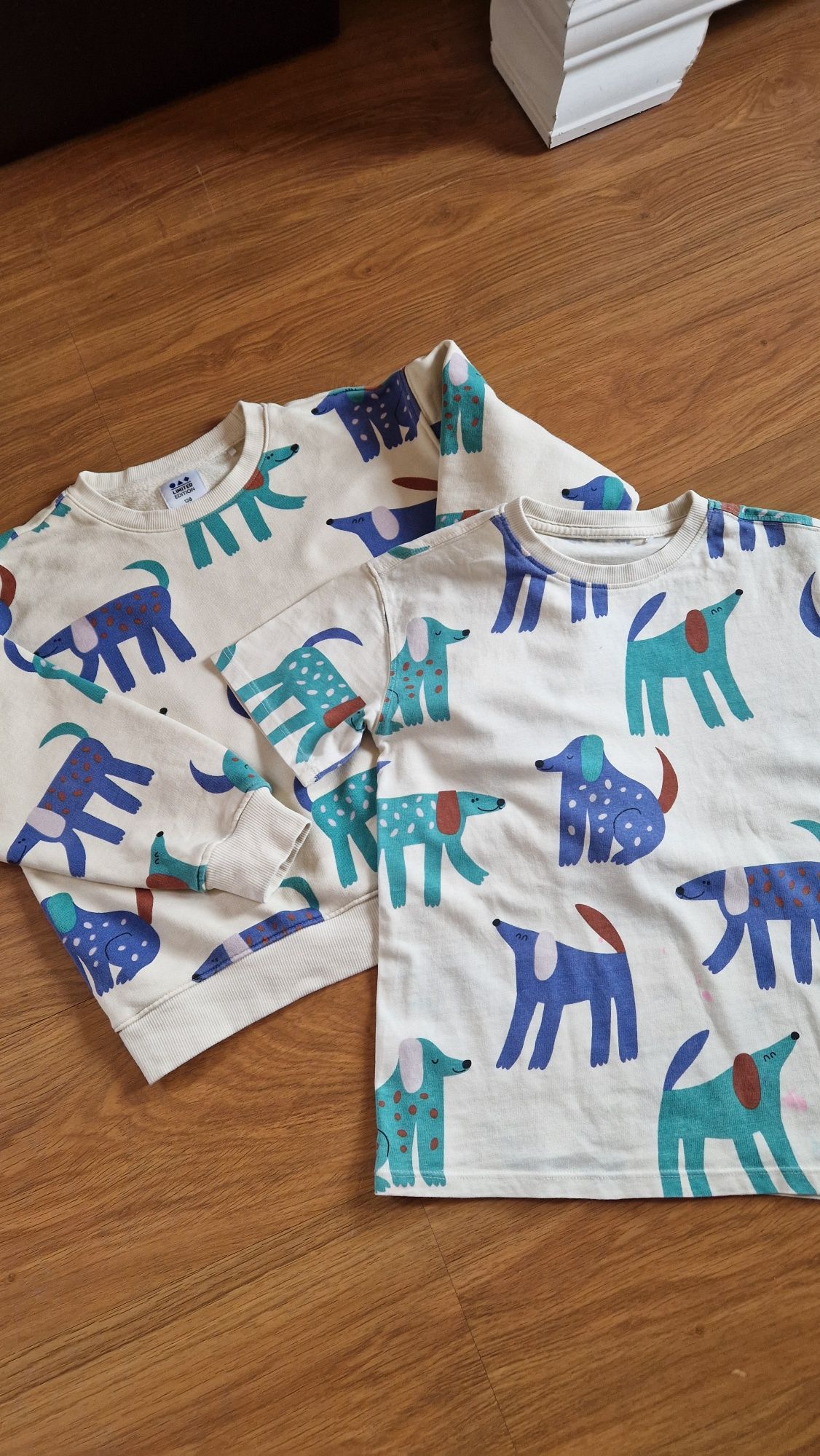 Komplet bluza i tshirt 5.10.15 r. 122/128