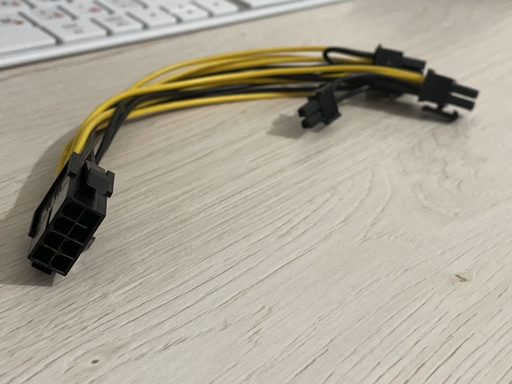 kable PCI-E GPU 6pin do 6+2pin