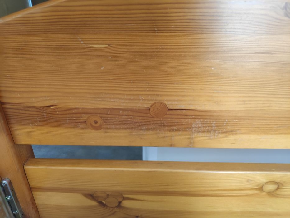 Rama łóżka sosnowa