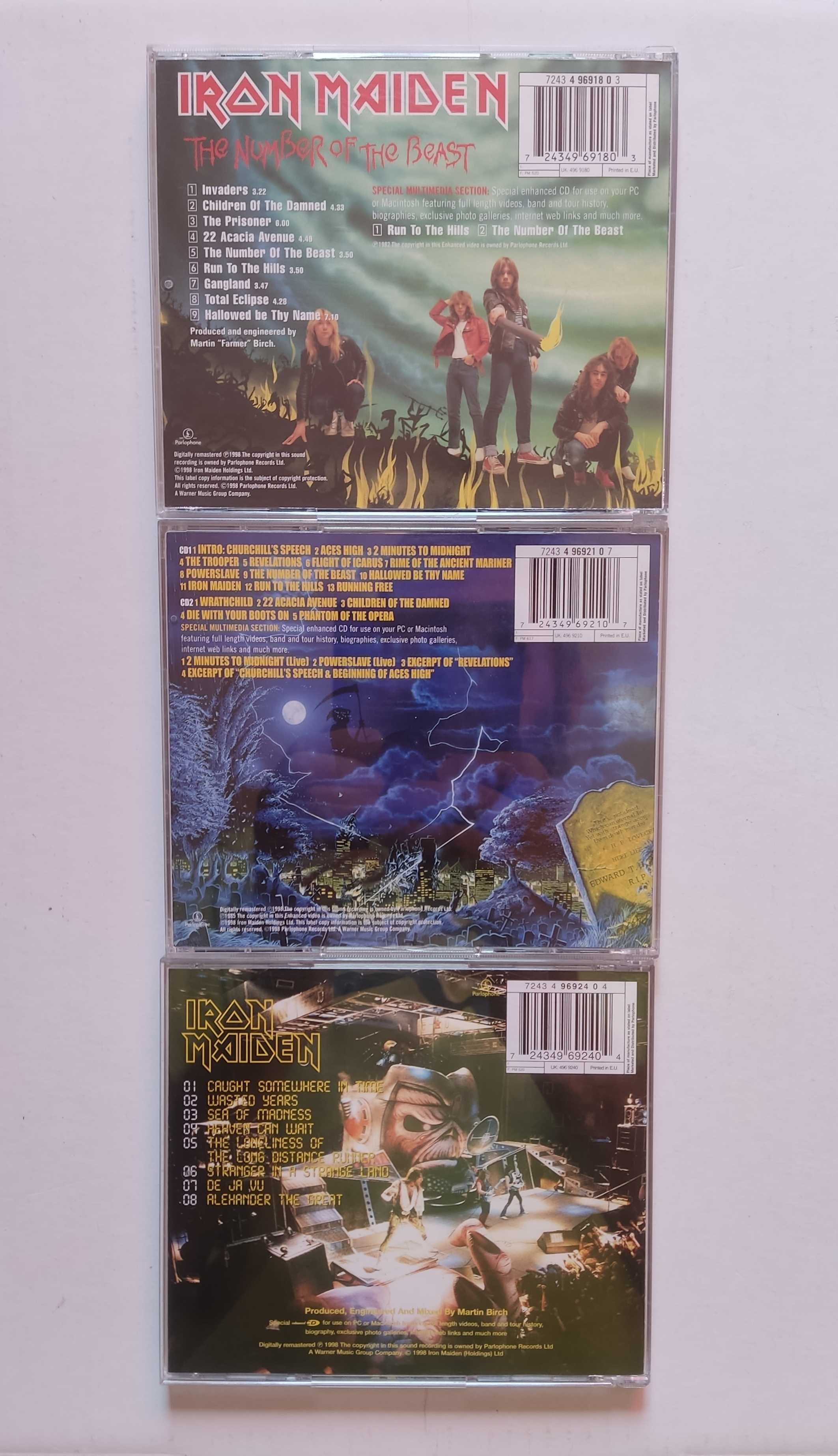 IRON MAIDEN - Płyty CD z 1998 roku