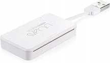 sveon sct011m czytnik do karty rodzaju sim/smart biały na kabel usb