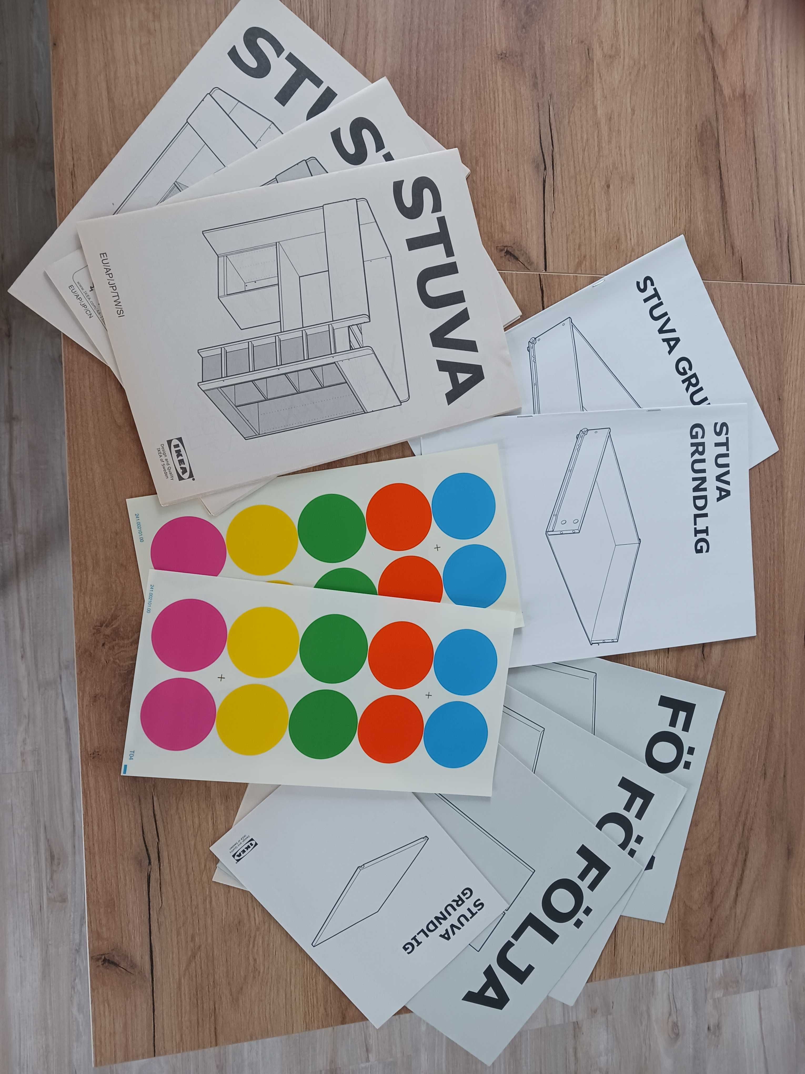 Łóżko piętrowe Ikea Stuva z biurkiem