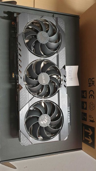 Karta graficzna Asus TUF gaming OC RTX 3080 10G LHR stan idealny.