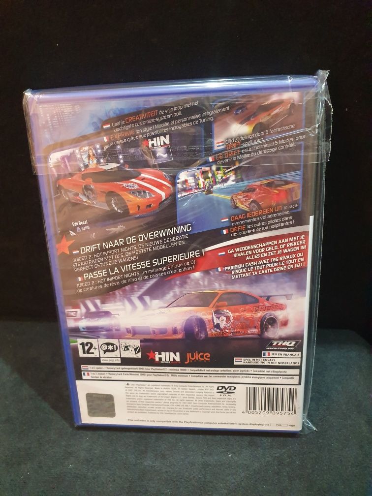 Gra gry ps2 playstation 2 unikat Juiced 2 Hot Import Nights