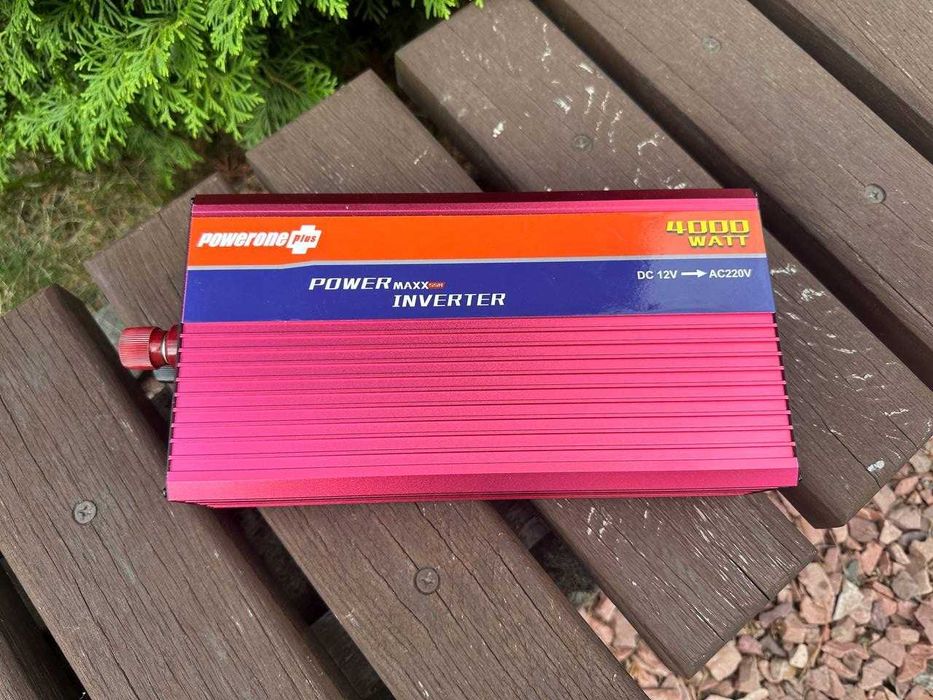 Инвертор Power Inverter 4000W Led 12V 220V Плавный пуск Перетворювач