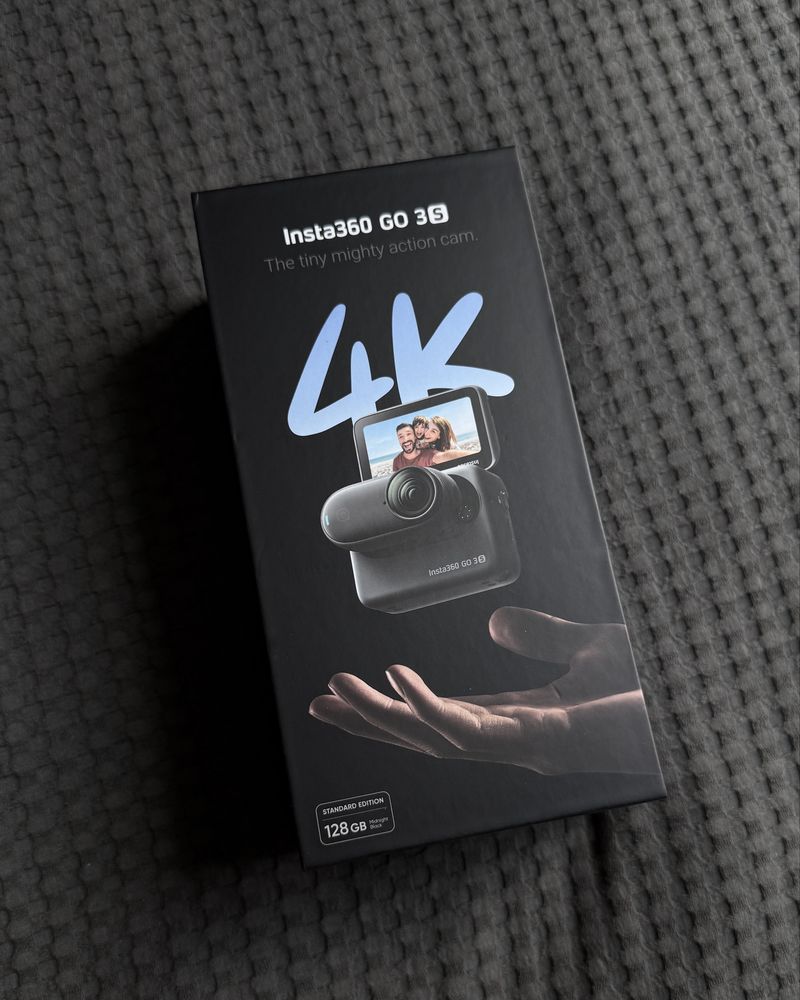 Kamera Insta360 GO 3S 128 GB czarna (użyta raz)