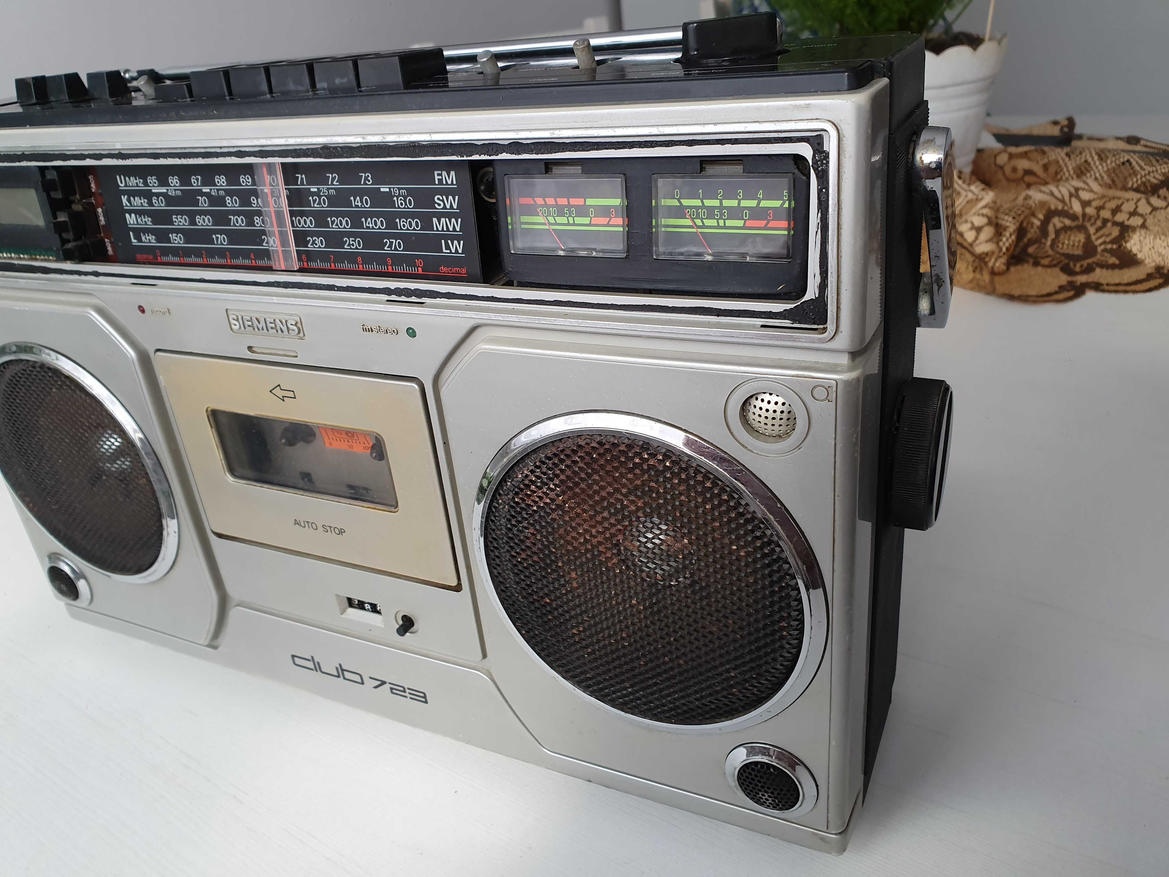 Radiomagnetofon SIEMENS club 723 boombox vintage