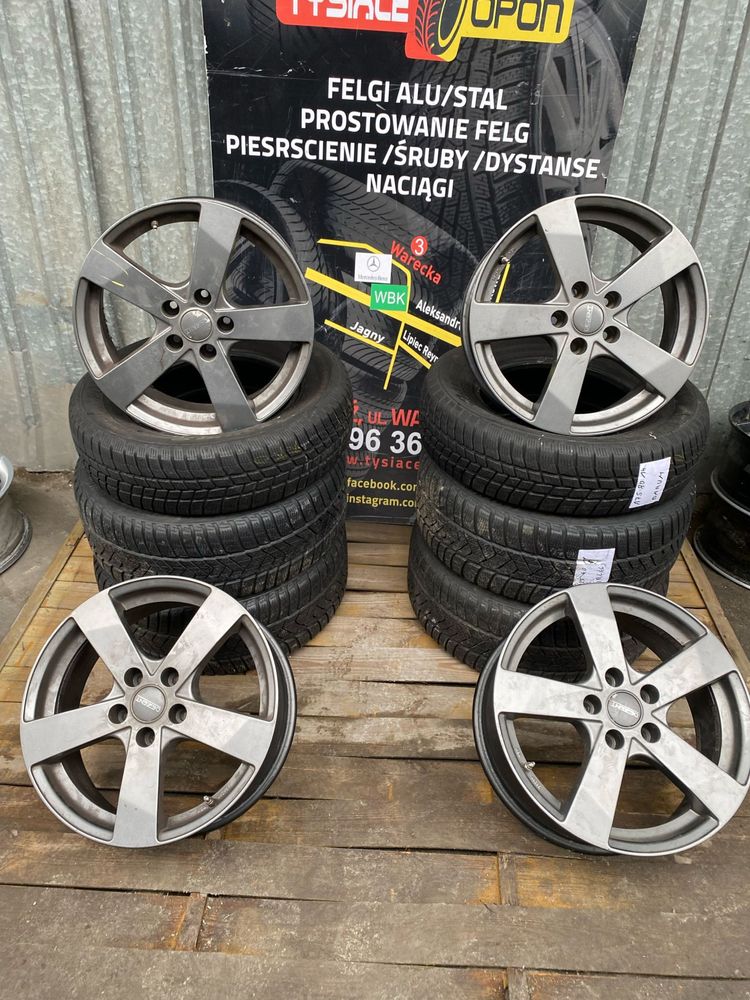 Alufelgi 5x114,3 7J „17” Cali ET 40 Montaż gratis!