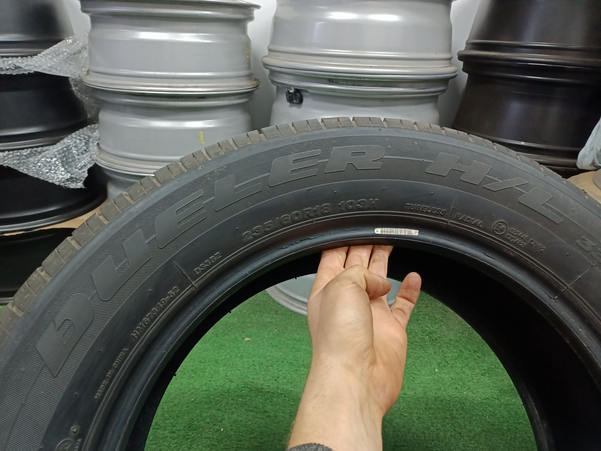 4 x 235/60/18 Bridgestone Dueler H/L Opony Letnie Wysyłka