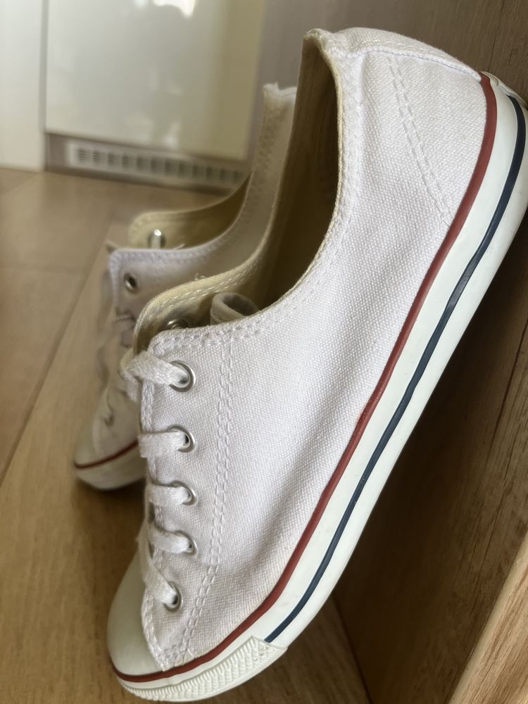 Trampki tenisówki Converse białe r. 37,5