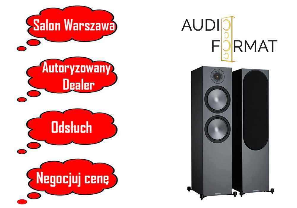 Monitor Audio Bronze 6G 500 Czarne | Salon Warszawa | Wysyłka 0zł