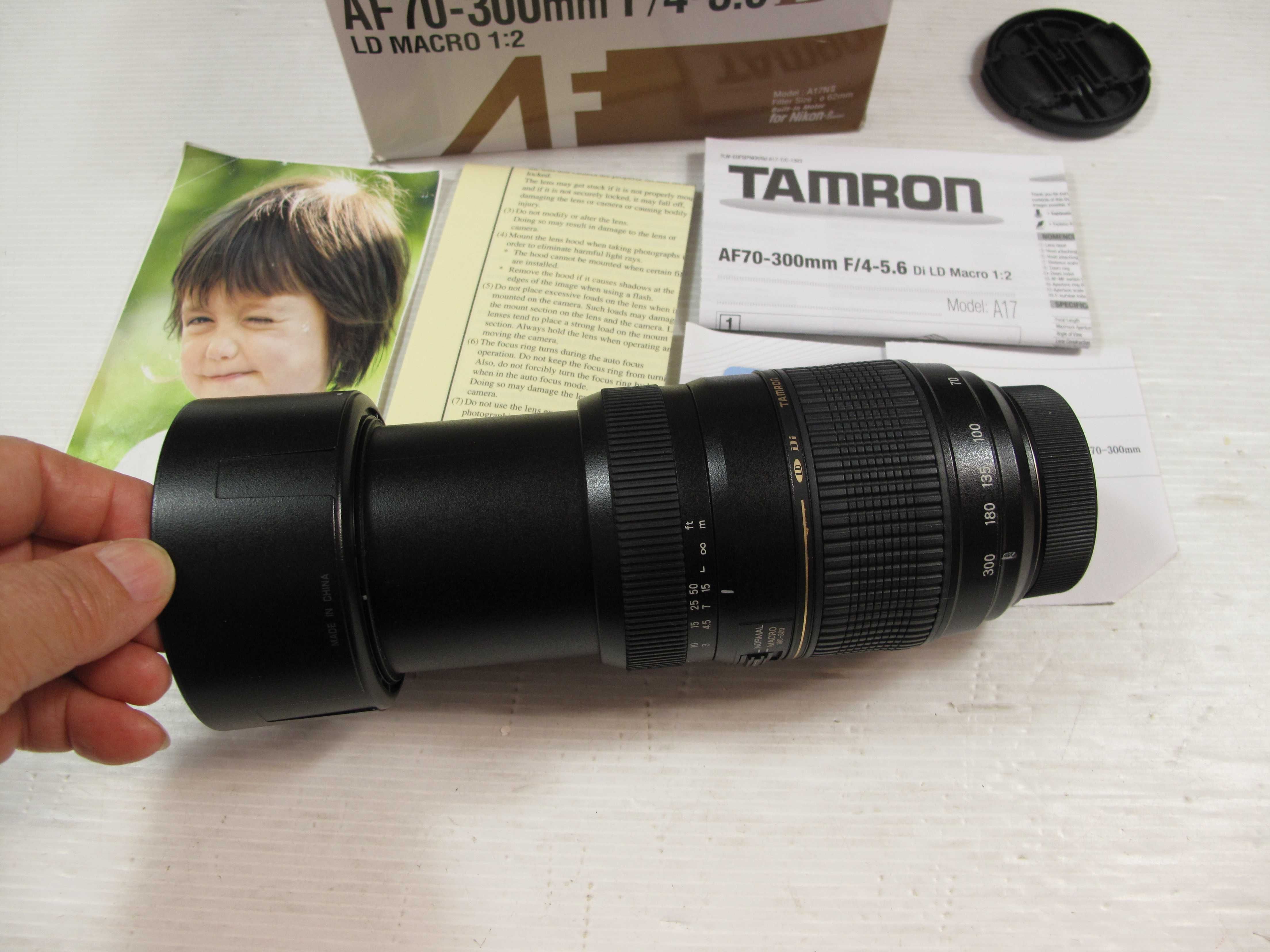 Tamron 70-300 Macro Fullframe e APSC TOP-Nikon