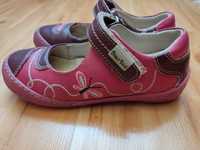 Skórzane buciki dla dziewczynki firmy BARTUŚ roz. 29