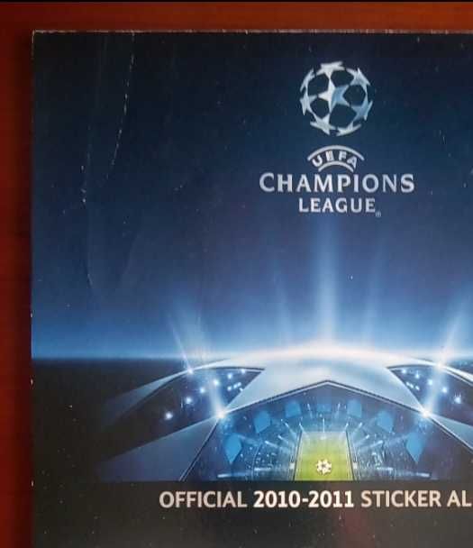 Caderneta vazia Champions league 2010/11