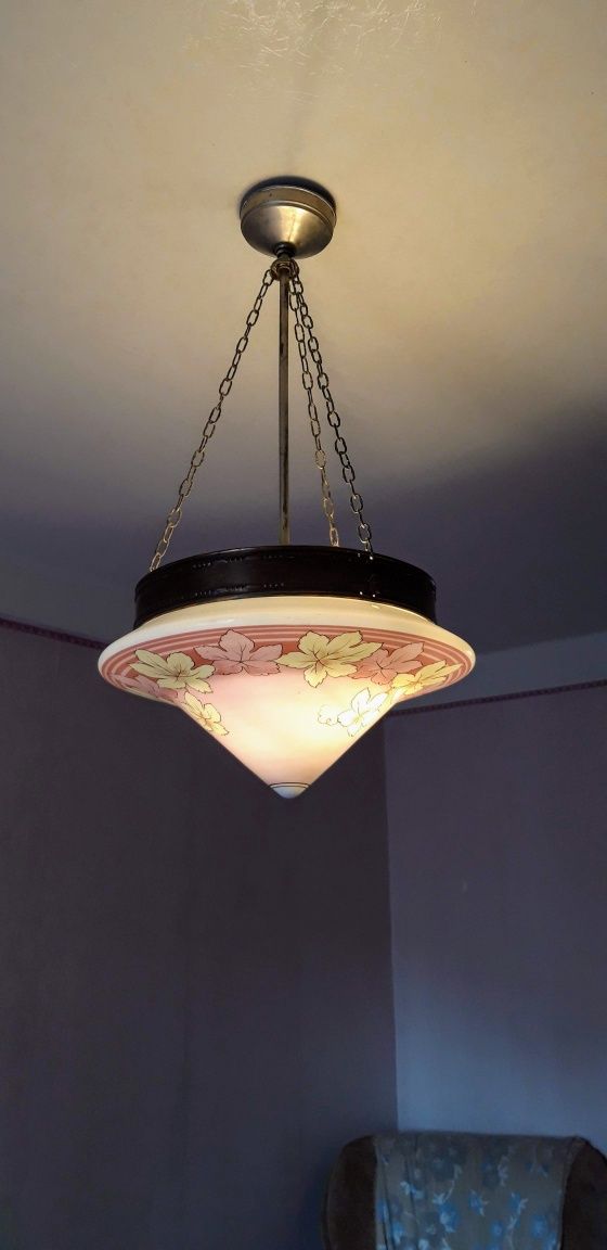Антикварный подвесной светильник-фонарь
