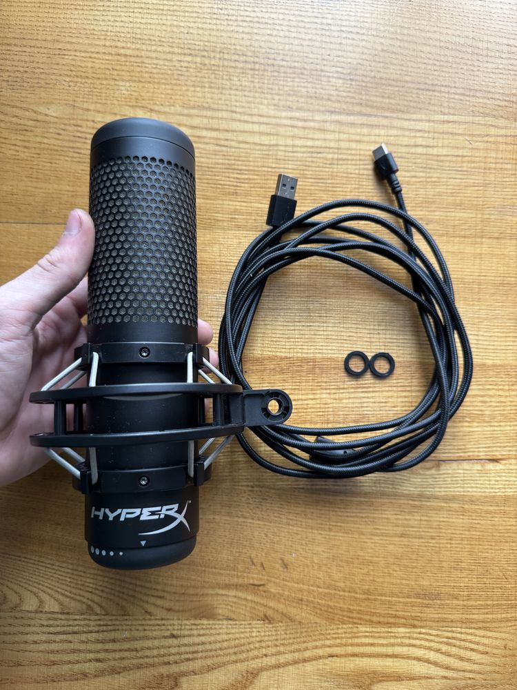 Мікрофон HyperX Quadcast S