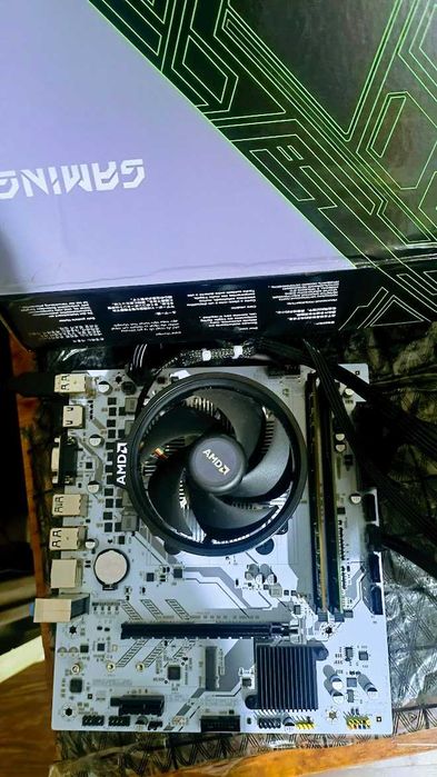 Комплект для збирання пк: B450\Ryzen 5 3500\кулер