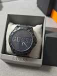Nowy Duzy meski zegarek guess czarny oryginalny  jeans prezent