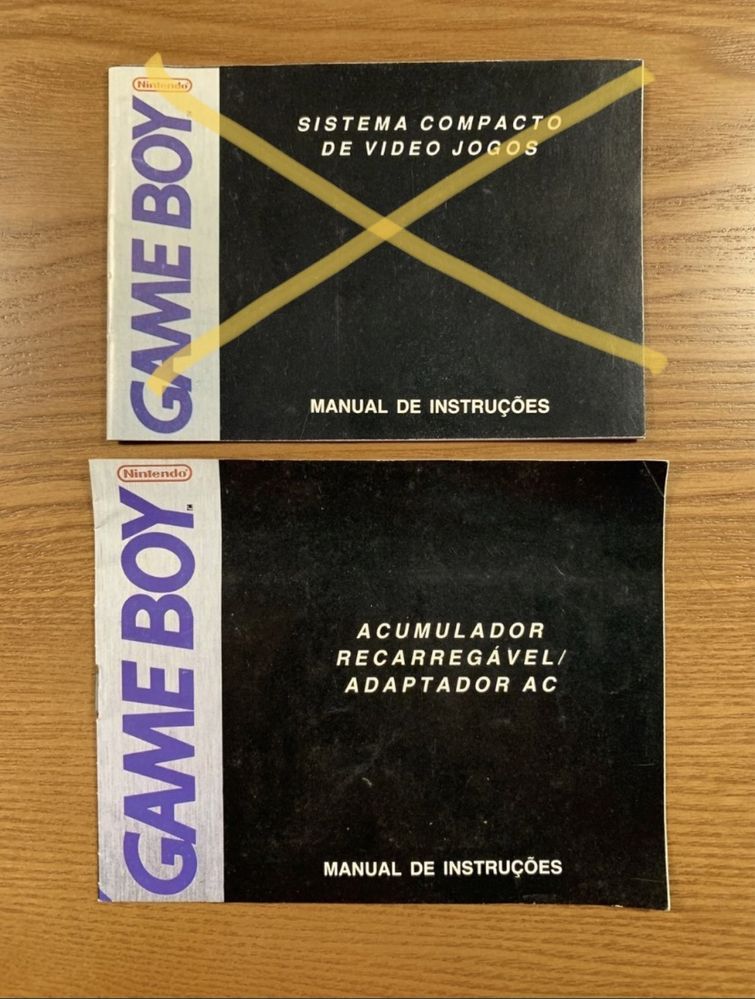 Manual de Instruções Acumulador Recarregável Gameboy