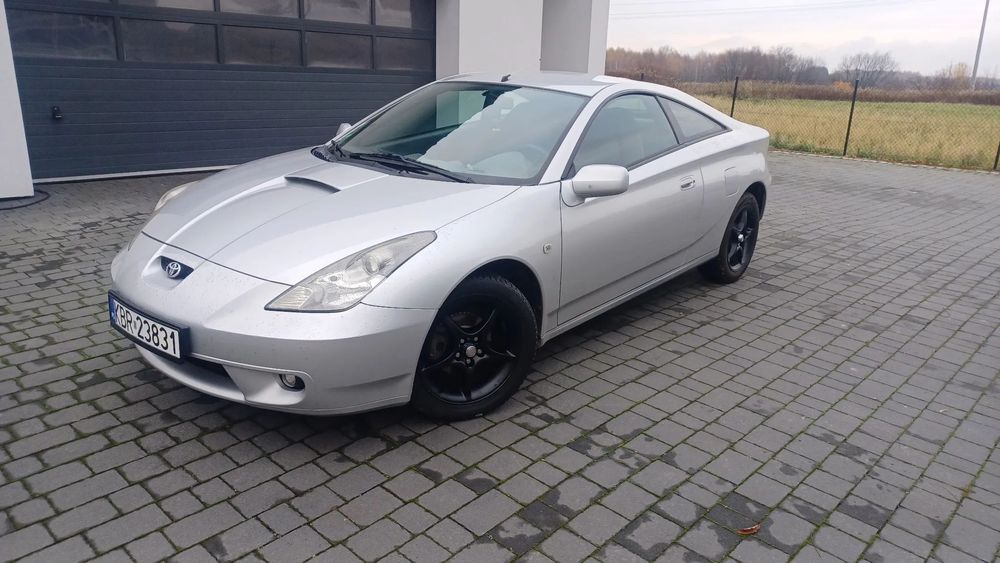 Toyota Celica 1.8 beż korozji sprowadzona zarejestrowana