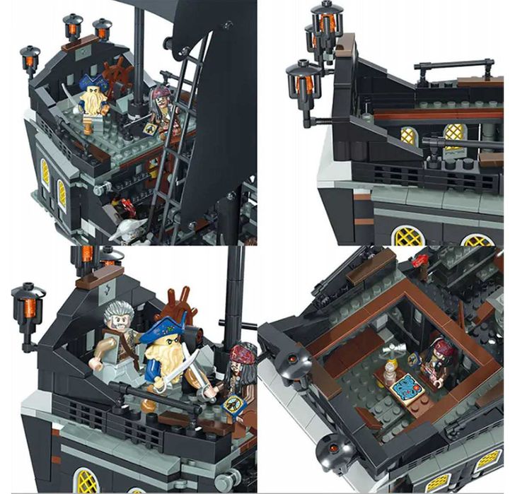 ‼️ПРОДАЖ‼️ Конструктор Пірати карибського моря "Чорна перлина" 4184