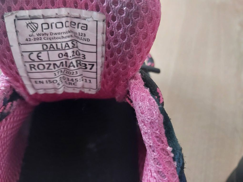 Buty robocze róż.37