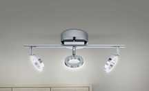 Nowoczesna lampa LED trzy reflektory