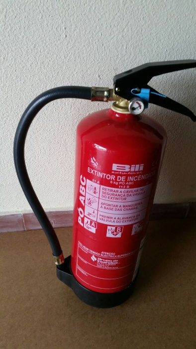 Extintores Co2 e Pó (ABC)