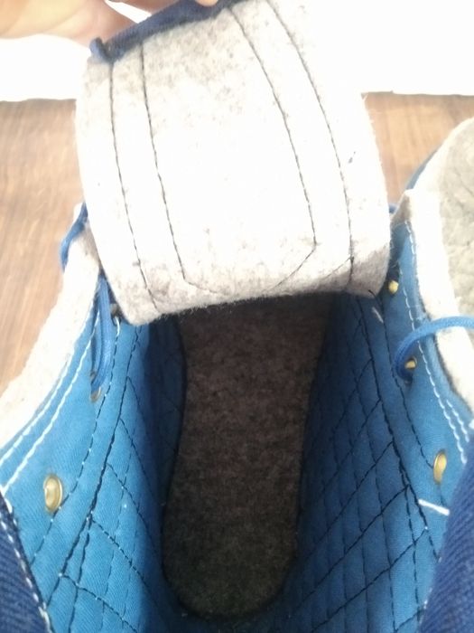 Buty bambosze kapcie wełna  filc Nesna Lobben rozm 41