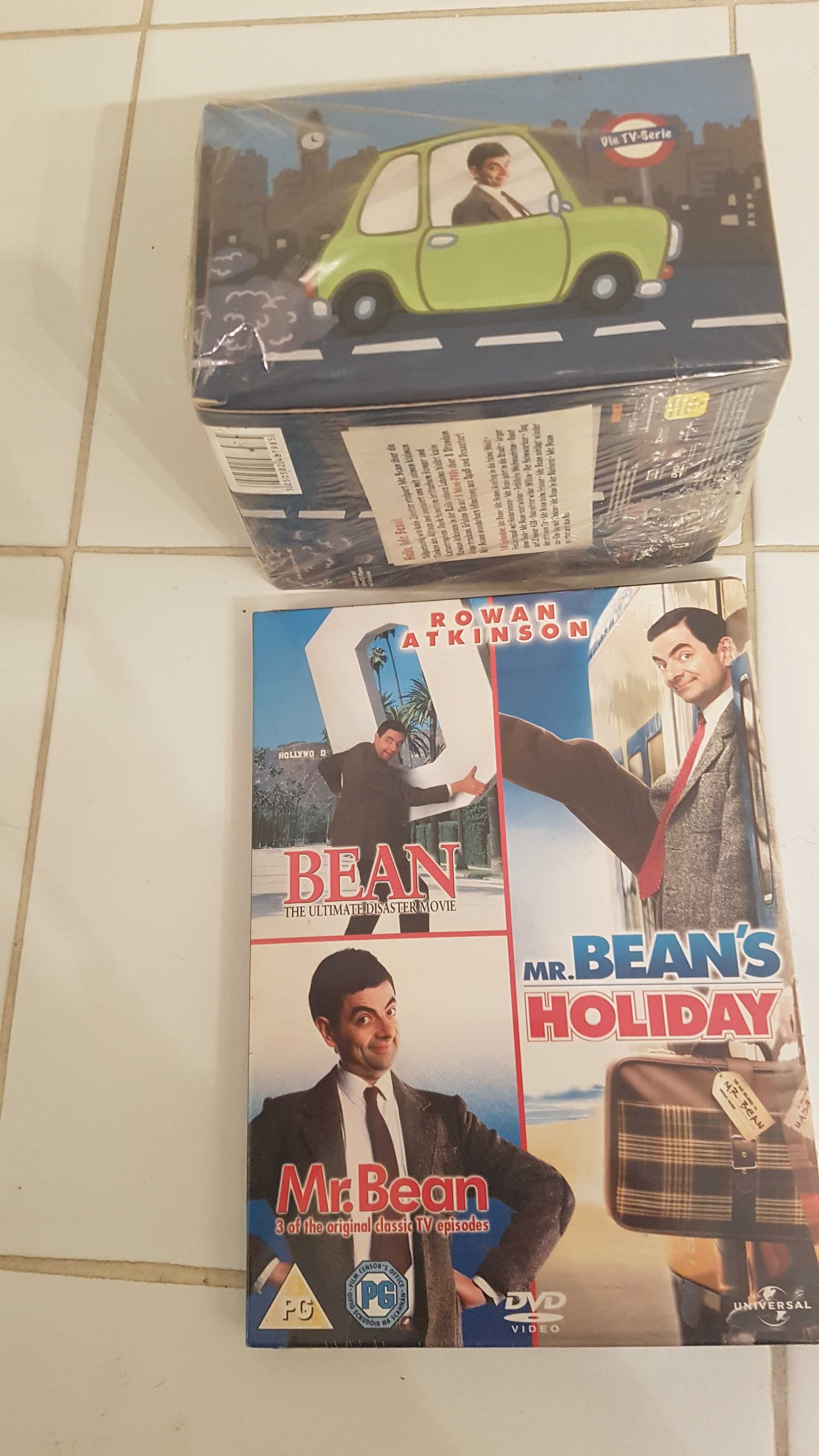 Mr Bean - Coleção curtas + Filmes DVD